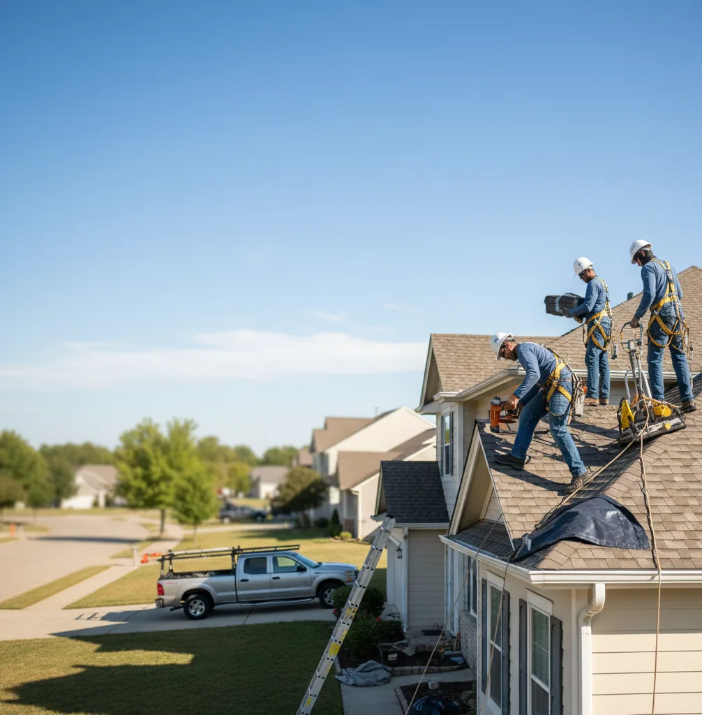 Roof Inspection in Leesburg, TX